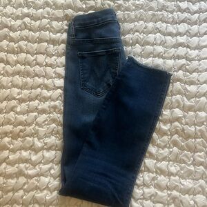 MOTHER The Looker hi rise skinny jeans. Size 25